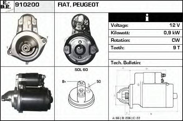 EDR 910200 Стартер