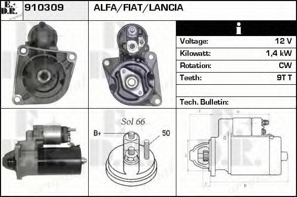 EDR 910309 Стартер