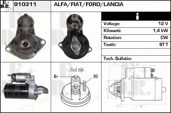 EDR 910311 Стартер