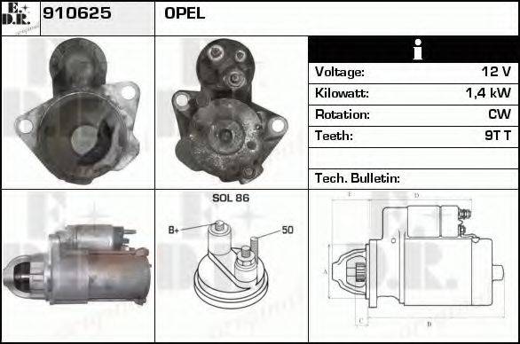 EDR 910625 Стартер