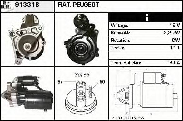 EDR 913318 Стартер