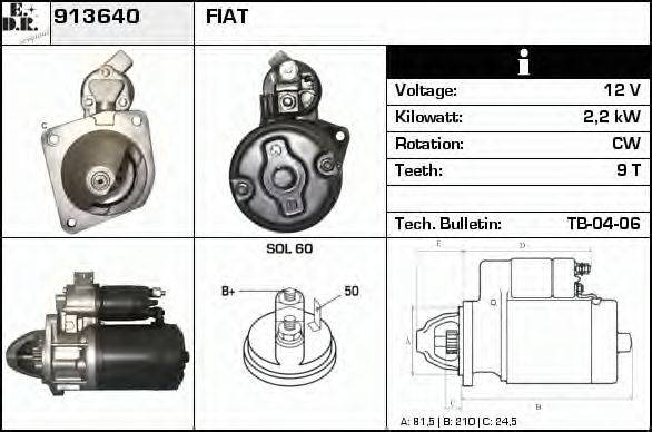 EDR 913640 Стартер