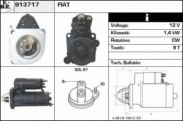 EDR 913717 Стартер