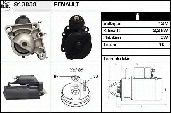 EDR 913838 Стартер