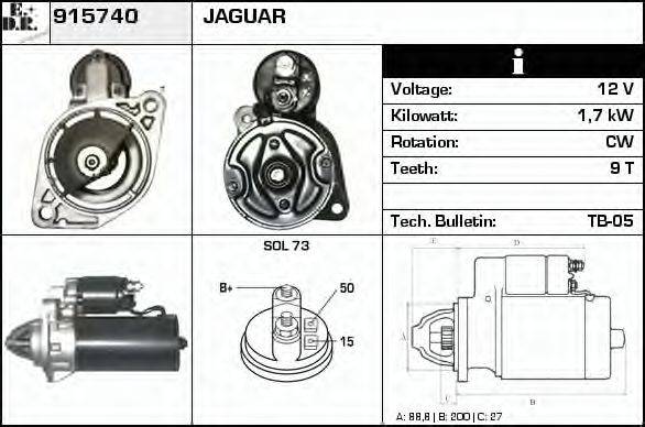 EDR 915740 Стартер