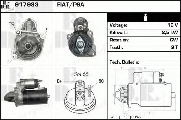 EDR 917983 Стартер