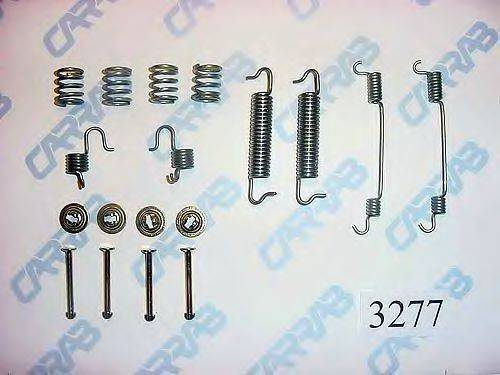 CARRAB BRAKE PARTS 3277 Комплектуючі, гальмівна колодка