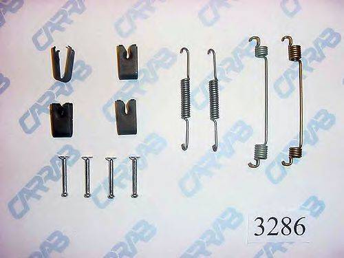 CARRAB BRAKE PARTS 3286 Комплектуючі, гальмівна колодка