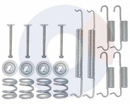 CARRAB BRAKE PARTS 3095 Комплектуючі, гальмівна колодка