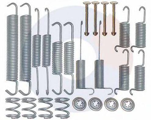 CARRAB BRAKE PARTS 3208 Комплектуючі, гальмівна колодка