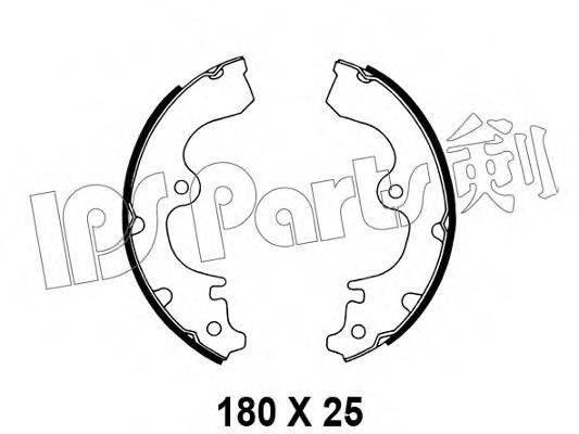 IPS PARTS IBL4236 Гальмівні колодки