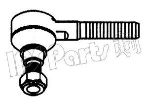 IPS PARTS ITR10209 Наконечник поперечної кермової тяги