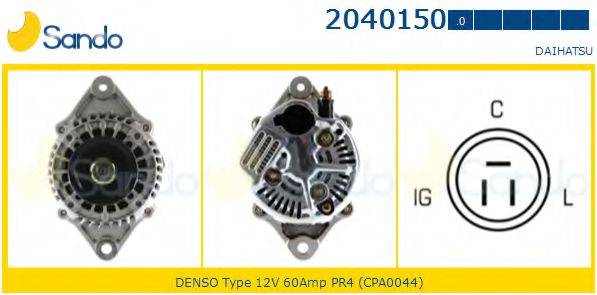 SANDO 20401500 Генератор