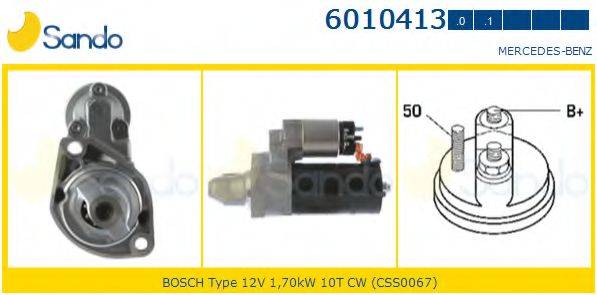 SANDO 60104130 Стартер