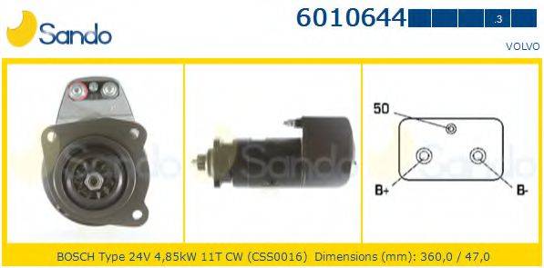 SANDO 60106443 Стартер