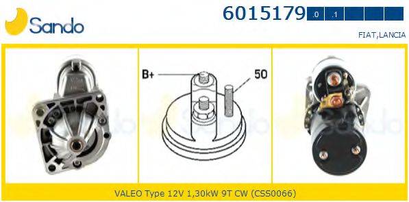 SANDO 60151790 Стартер