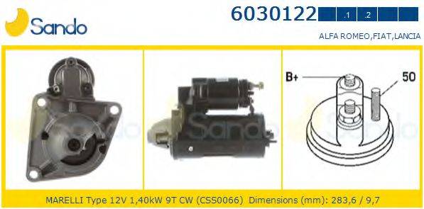 SANDO 60301222 Стартер