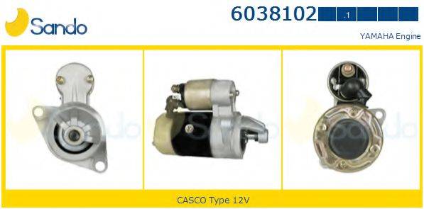 SANDO 60381021 Стартер