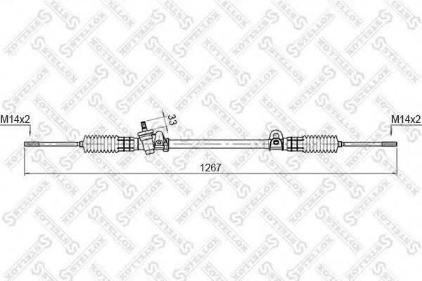 STELLOX 0035013SX Рульовий механізм