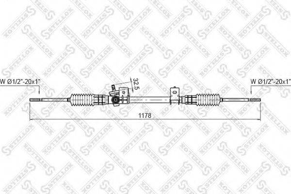 STELLOX 0035030SX Рульовий механізм