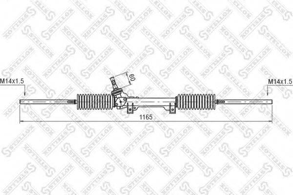 STELLOX 0035046SX Рульовий механізм