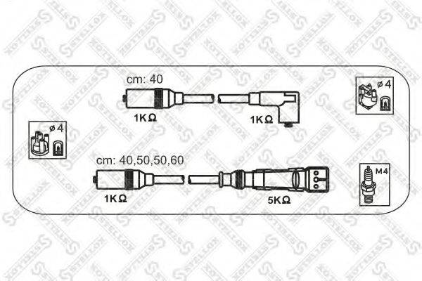 STELLOX 1038084SX Комплект дротів запалювання