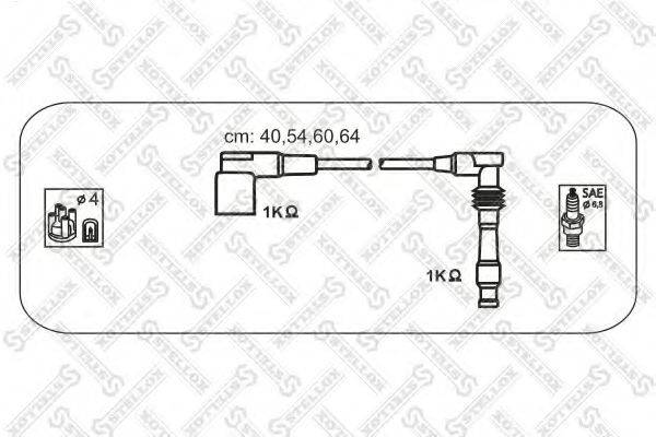 STELLOX 1038128SX Комплект дротів запалювання