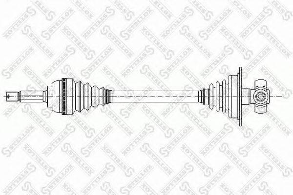 STELLOX 1581019SX Приводний вал