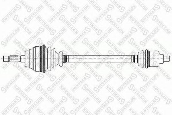 STELLOX 1581028SX Приводний вал