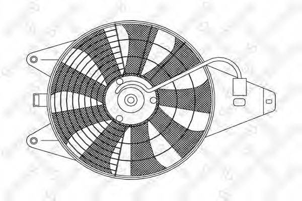 STELLOX 2999250SX Вентилятор, охолодження двигуна