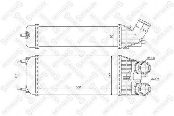 STELLOX 1040029SX Інтеркулер