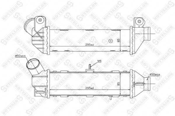 STELLOX 1040072SX Інтеркулер