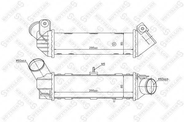 STELLOX 1040073SX Інтеркулер