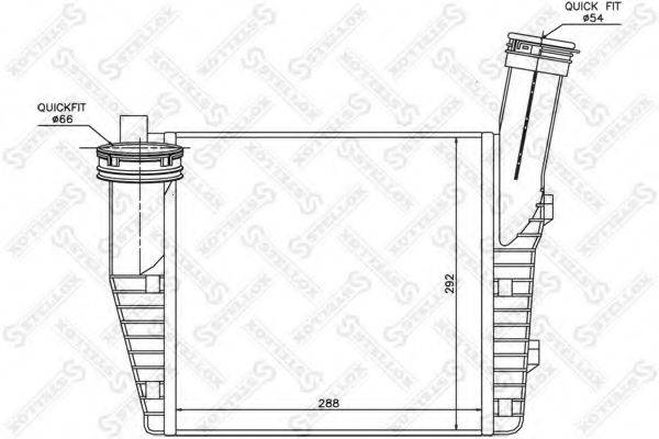 STELLOX 1040079SX Інтеркулер