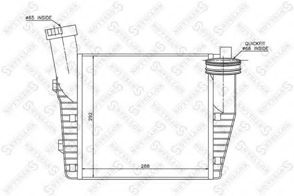 STELLOX 1040083SX Інтеркулер