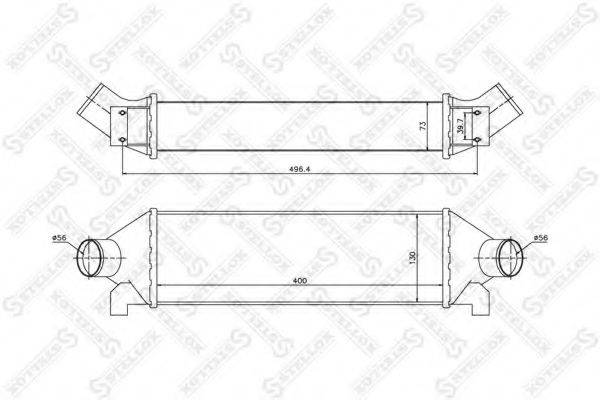 STELLOX 1040085SX Інтеркулер