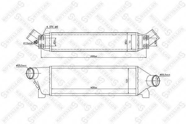 STELLOX 1040088SX Інтеркулер