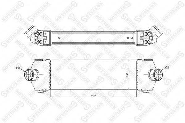 STELLOX 1040092SX Інтеркулер