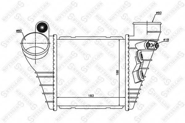 STELLOX 1040096SX Інтеркулер