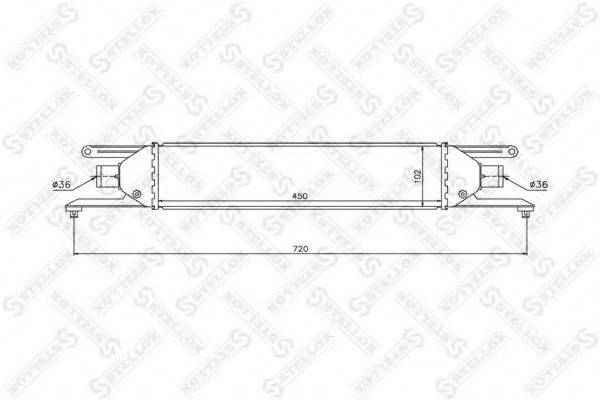 STELLOX 1040201SX Інтеркулер