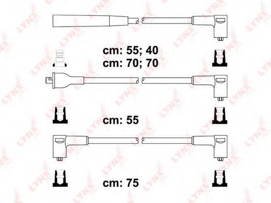 LYNXAUTO SPC7303 Комплект дротів запалювання