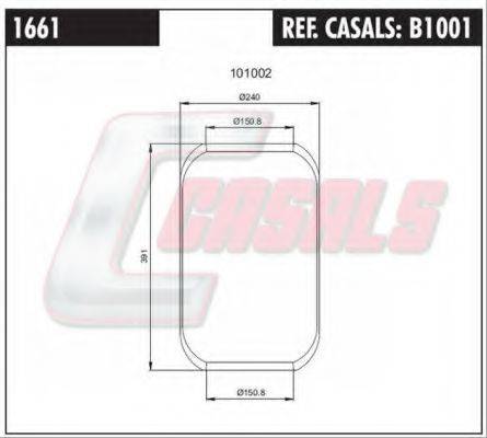 CASALS B1001 Кожух пневматичної ресори