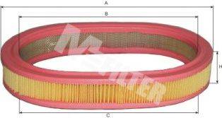 MFILTER A126 Повітряний фільтр