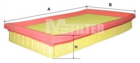 MFILTER K7024 Повітряний фільтр