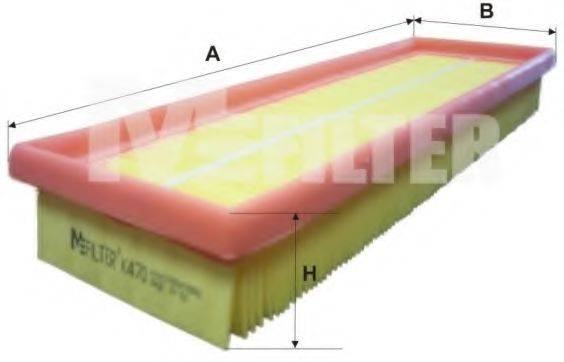 MFILTER K470 Повітряний фільтр