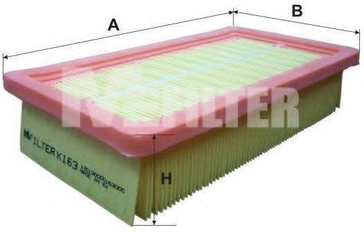 MFILTER K163 Повітряний фільтр