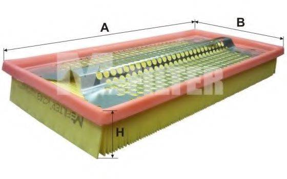 MFILTER K249 Повітряний фільтр