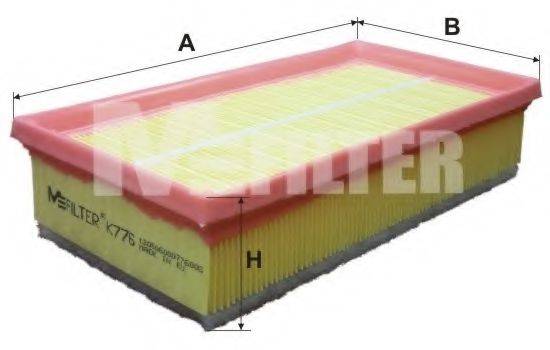 MFILTER K776 Повітряний фільтр