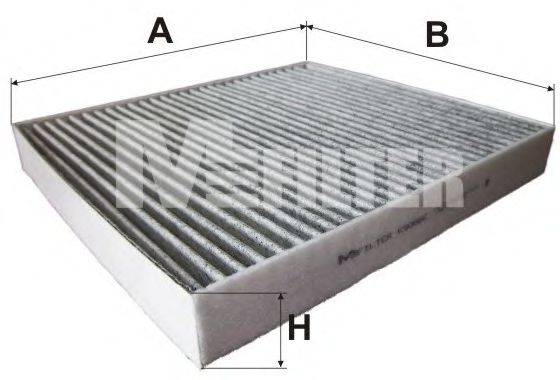 MFILTER K9086C Фільтр, повітря у внутрішньому просторі