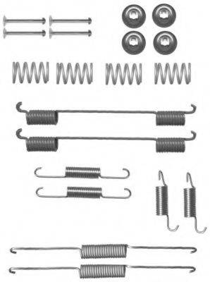 HELLA PAGID 8DZ355200821 Комплектуючі, гальмівна колодка